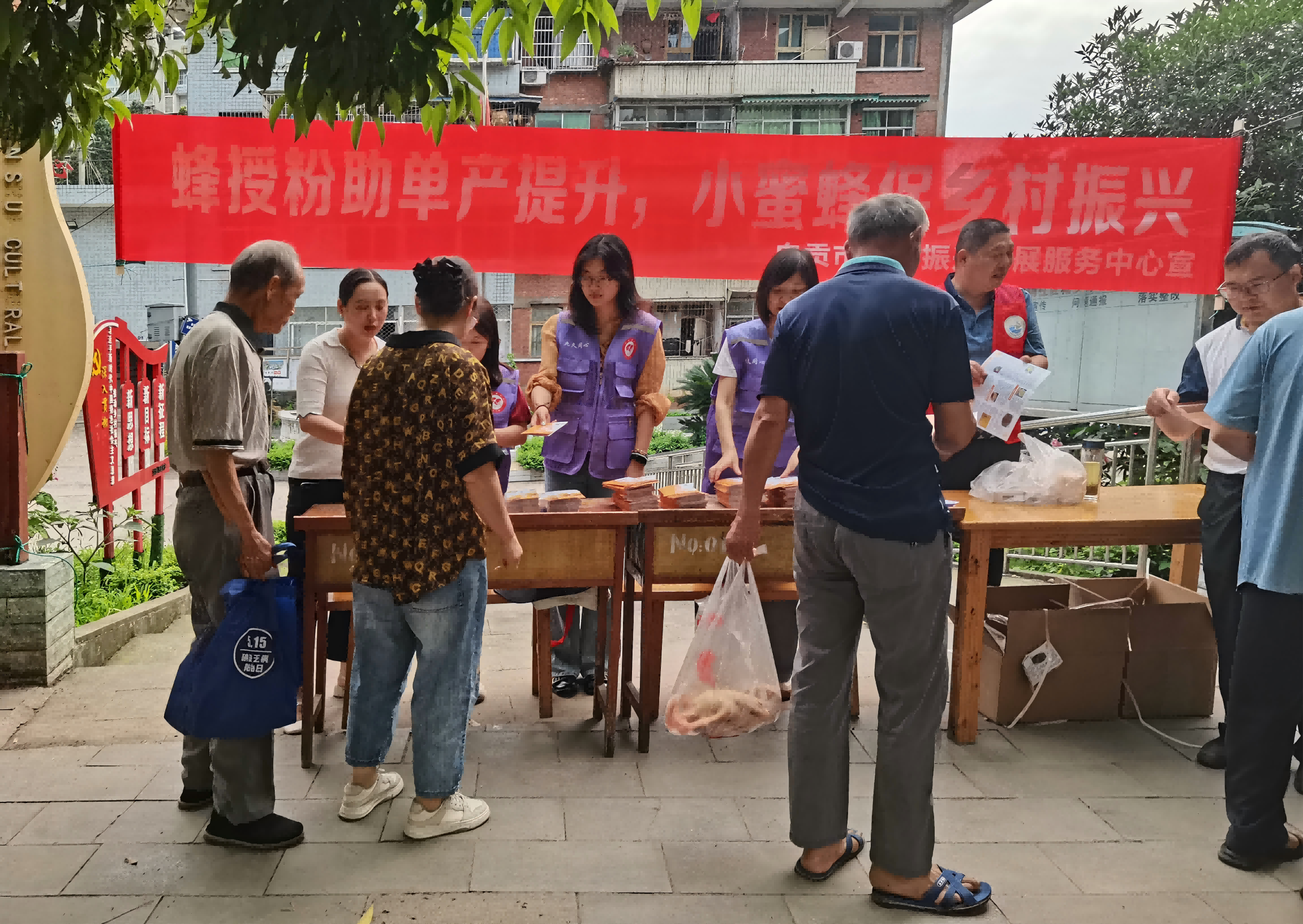 以蜂为媒助振兴  科技服务进龙潭——九三学社贡井区基层委员会开展养蜂技术科普服务活动